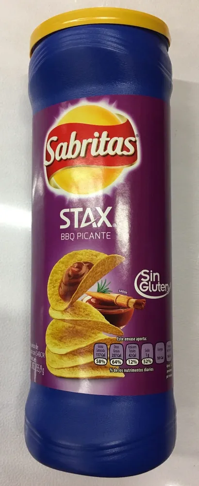 Sabritas Stax BBQ Picante