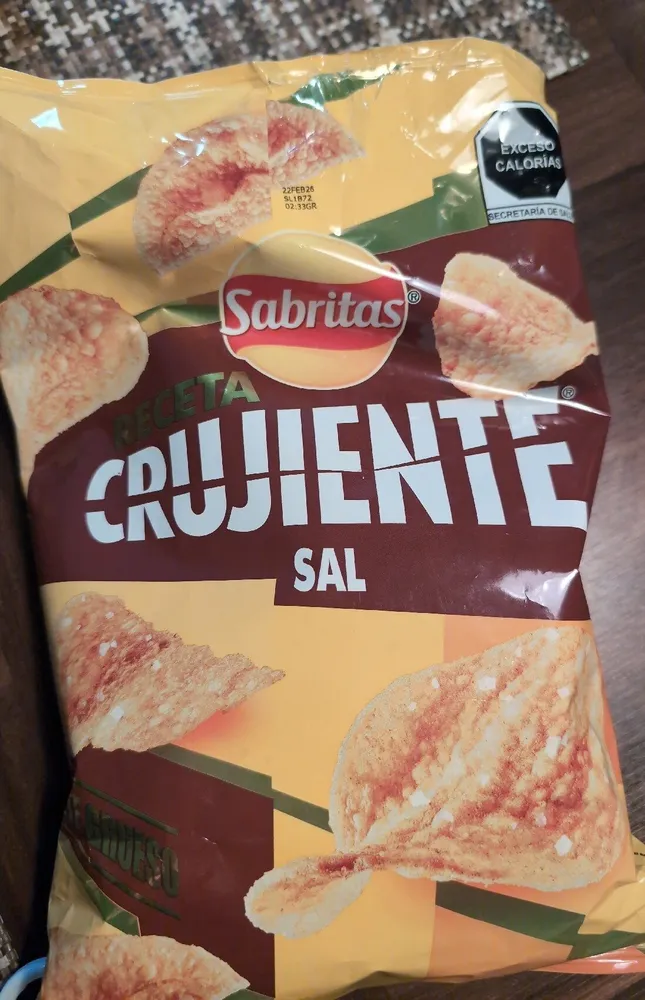 Receta Crujiente Sal - Corte grueso
