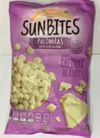 Sunbites Palomitas sabor Cheddar Blanco