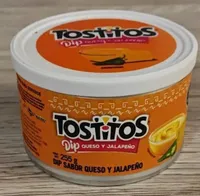 Dip Tostitos sabor queso y jalapeño