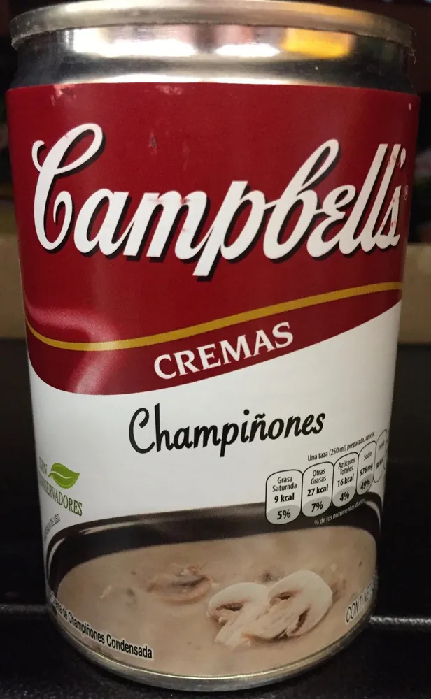 CREMA DE CHAMPIÑONES