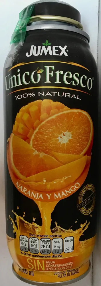 Naranja y mango