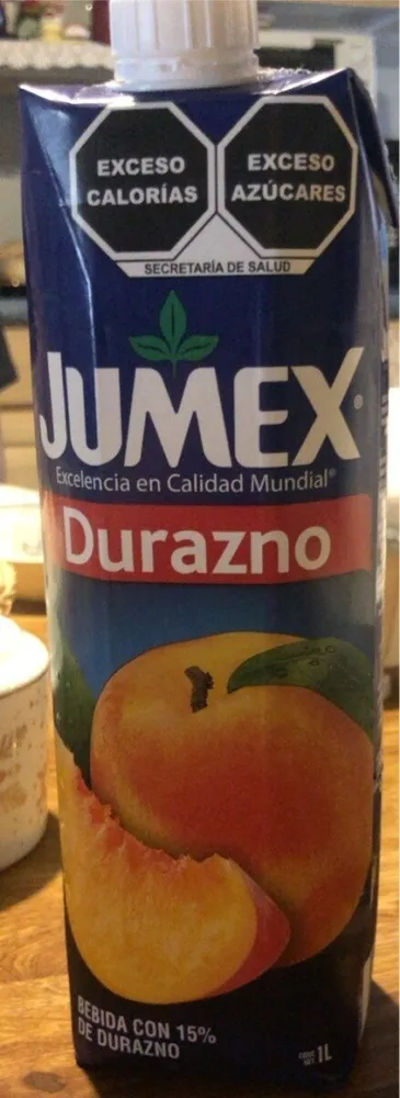 Bebida Jumex con durazno