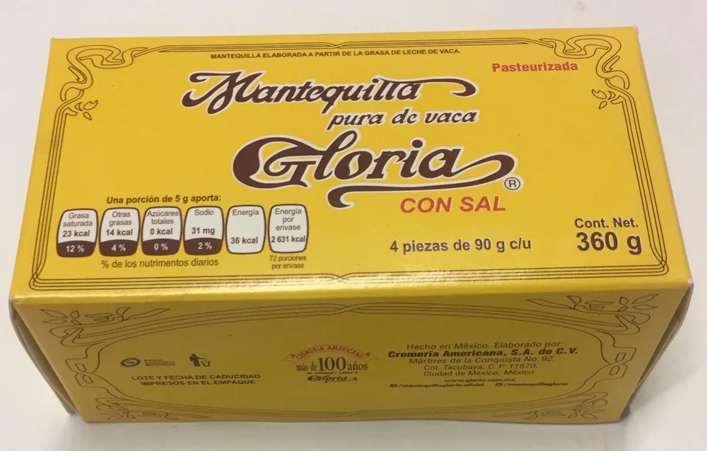MANTEQUILLA CON SAL