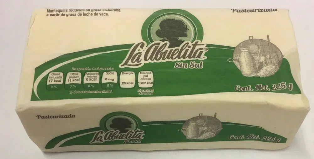 MANTEQUILLA SIN SAL