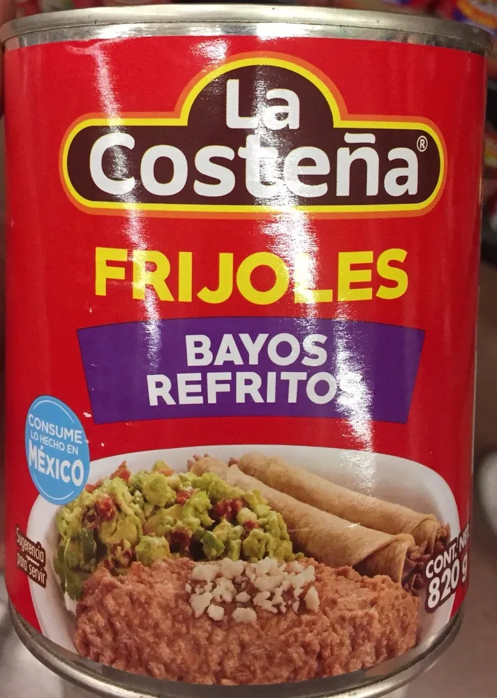 FRIJOLES BAYOS REFRITOS