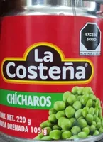 Chícharos en conserva