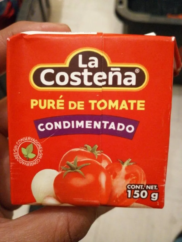 Pure de tomate condimentado