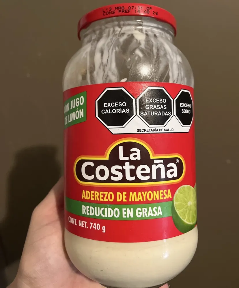 Aderezo De Mayonesa Reducido En Grasa