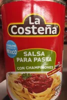 SALSA PARA PASTA CON CHAMPIÑONES
