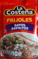 Frijoles bayos refritos