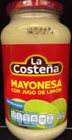 Mayonesa con jugo de limón La Costeña