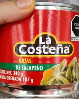 Rajas de jalapeño en escabeche