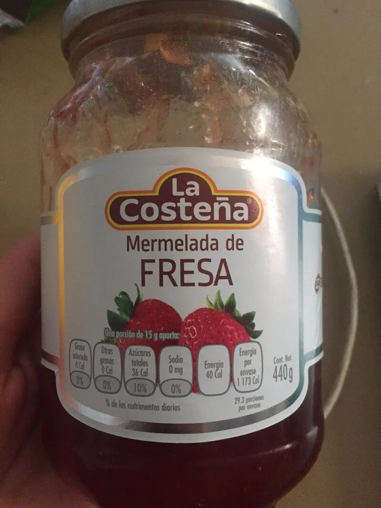 Mermelada de fresa