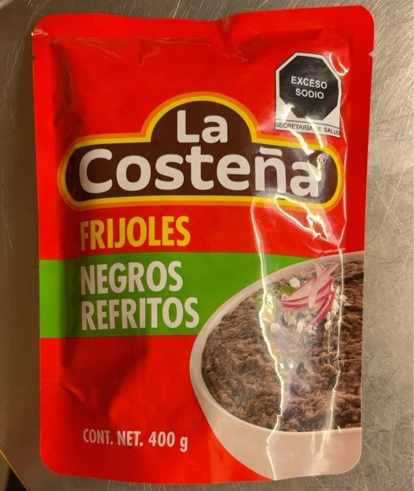 Frijoles Negros Refritos