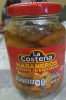 Habaneros enteros de escabeche