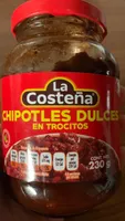 Chipotles dulces en trocitos