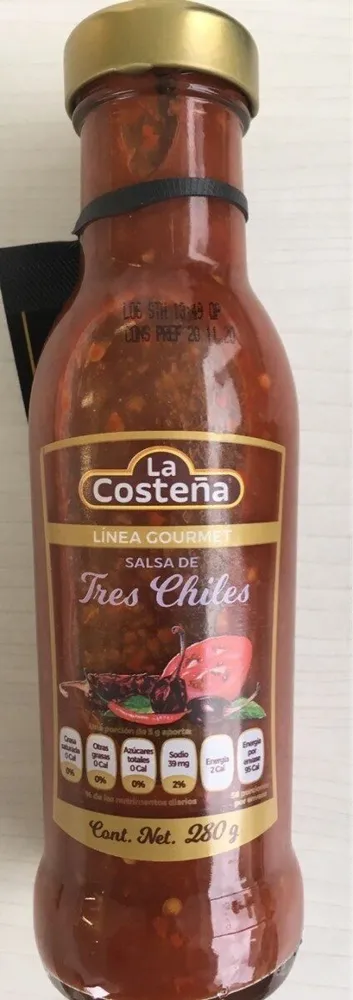 Salsa tres chiles