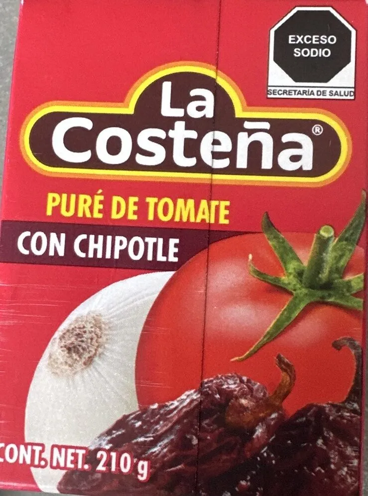 Puré De Tomate Con Chipotle