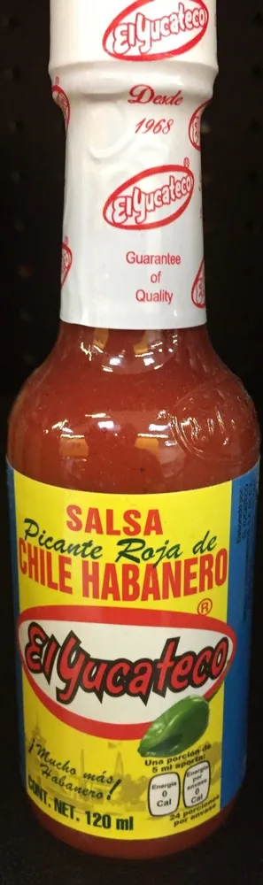 Salsa Chile Hab Rojo