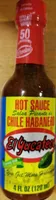 Salsa picante de chile habanero