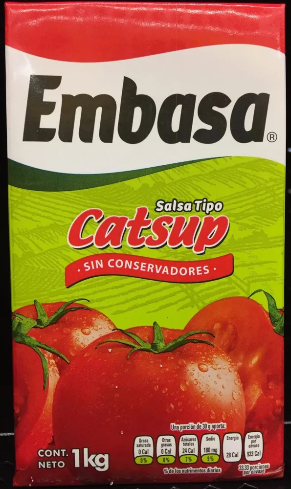Salsa Tipo Catsup Tetrabrick