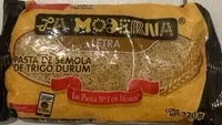 Letra - Pasta de sémola de trigo durum