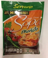 Sopa moñitos  serrano