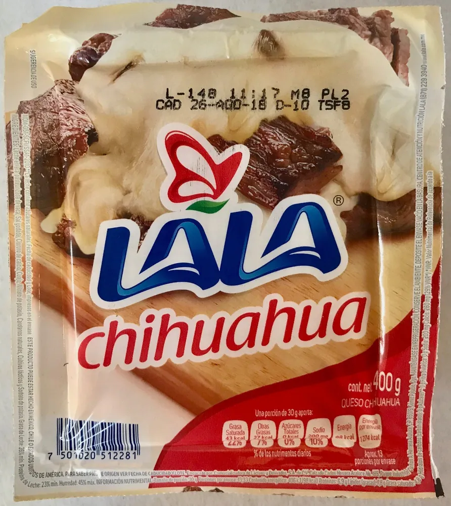 Queso Chihuahua LALA