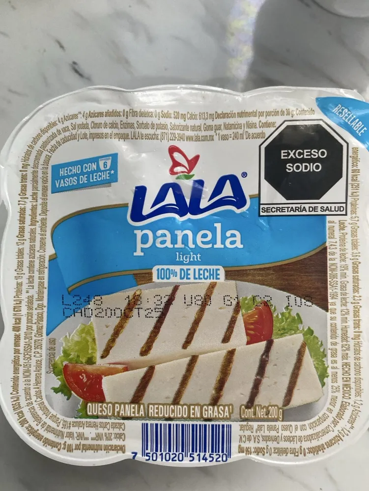 Panela Cheese Lowfat