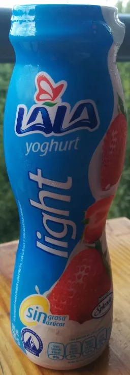Yoghurt Lala Light sabor fresa