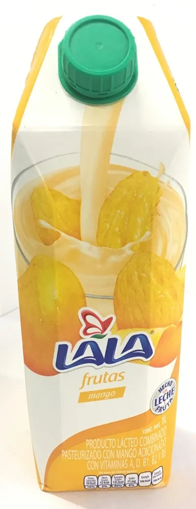 Leche Lala frutas sabor mango