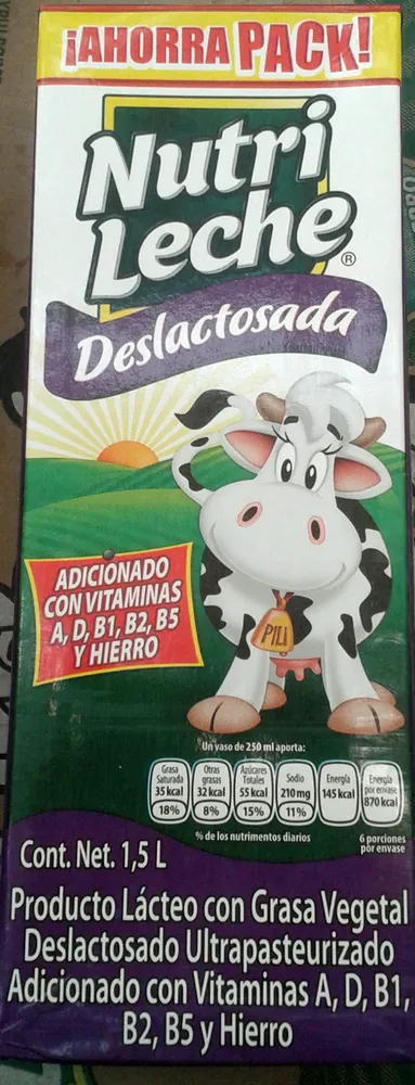 Nutri leche deslactosada