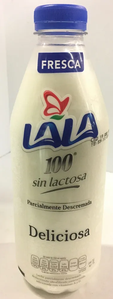 Leche LALA 100 sin lactosa