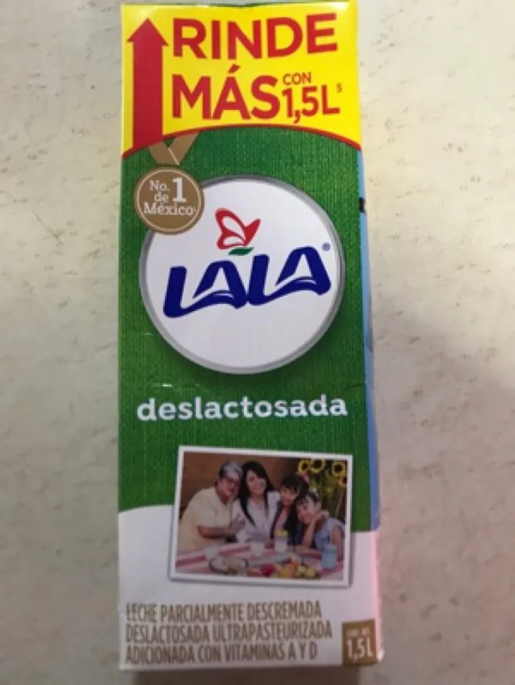 leche lala deslactosada 1.5 lts
