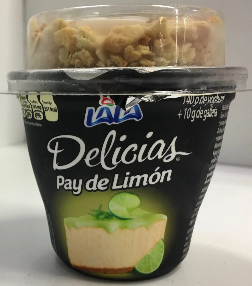 Yogur Delicias Pay de Limón Lala