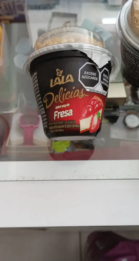 Lala Delicias Sabor Pay de Fresa