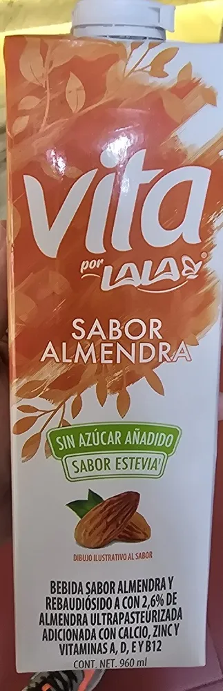 Leche de almendras sin azucar
