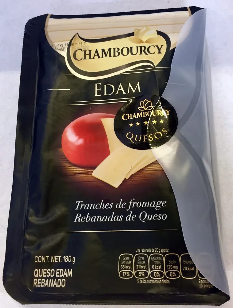 Chambourcy Edam Rebanadas de Queso