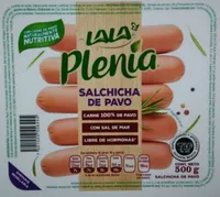 Plenia salchicha hot dog de pavo