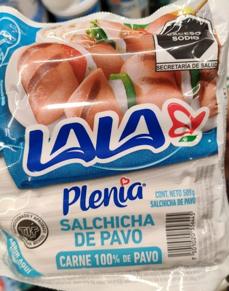 Salchicha de Pavo Lala Plenia.