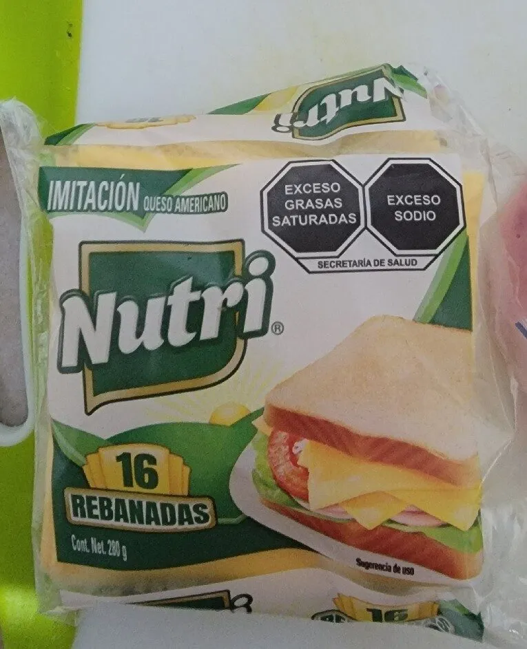 Imitación queso americano