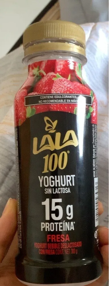 Yogurt sin lactosa fresa