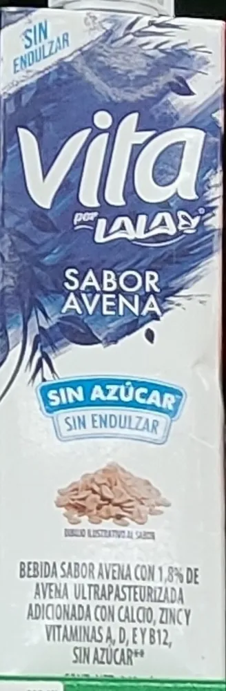 Bebida sabor avena sin azúcar sin endulzar