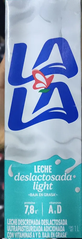 Leche descremada deslactosada