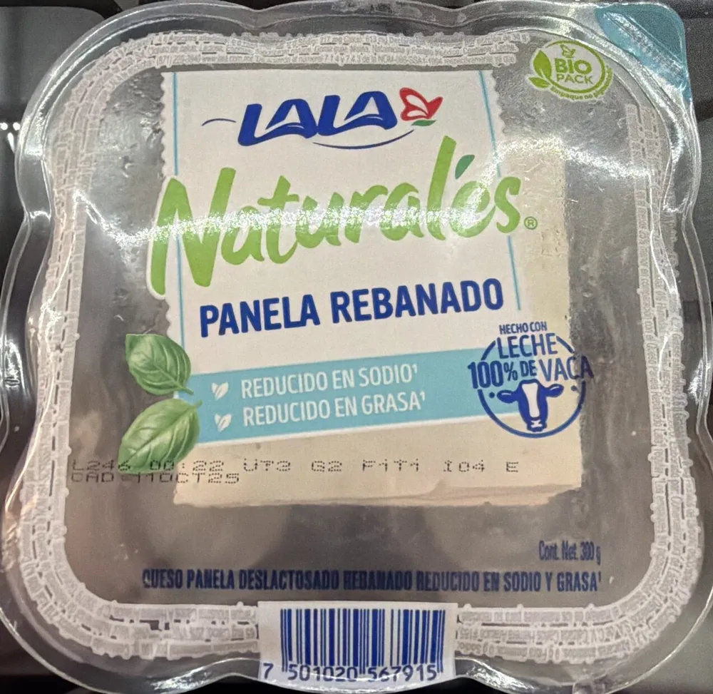 Naturalés Panela Rebanado