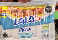 Salchicha de pavo