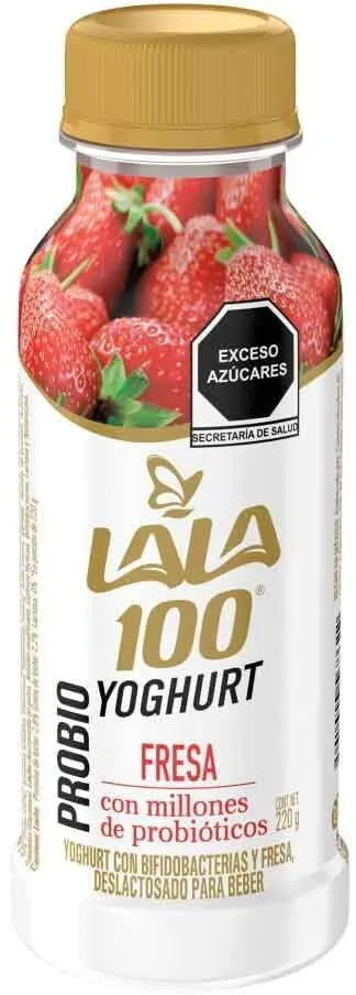 yogurt bebible sabor fresa