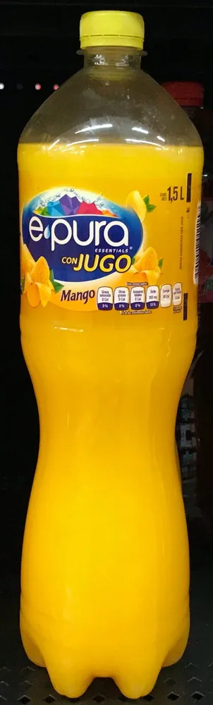 Agua con jugo de mango
