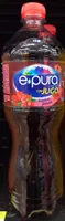 Agua con jugo arándano-jamaica